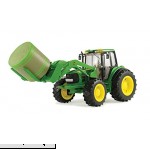 Big Farm John Deere 7330 Vehicle with Front Bale Mover and Bale  B00OGG0OTG